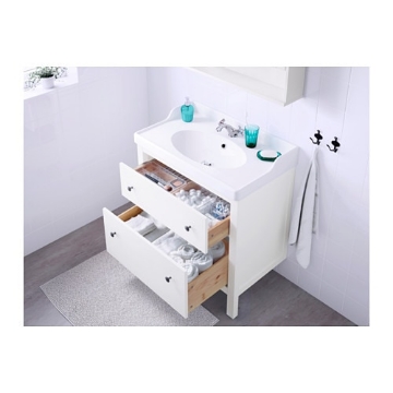 ІКЕА Тумба під умивальник з 2 шухлядами HEMNES ХЕМНЕС, 202.176.64 - Home Club