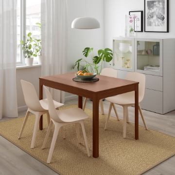 ИКЕА Стол и 4 стула EKEDALEN ЭКЕДАЛЕН / ODGER ОДГЕР, 692.214.38 - Home Club