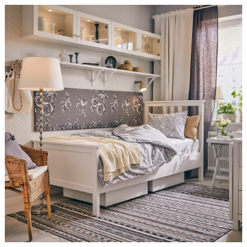 ІКЕА Рама ліжка HEMNES ХЕМНЕС, 490.095.51 - Home Club