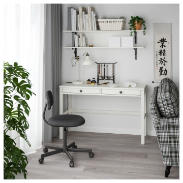 ИКЕА Стол с 2 ящиками ХЕМНЭС, 903.632.23 - Home Club