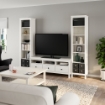 ІКЕА Шафа під телевізор HEMNES ХЕМНЕС, 892.995.39 - Home Club, зображення 2