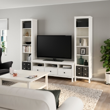 ІКЕА Шафа під телевізор HEMNES ХЕМНЕС, 892.995.39 - Home Club
