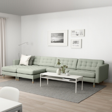 ІКЕА 5-секційний диван LANDSKRONA ЛАНДСКРУНА, 392.699.93 - Home Club