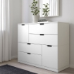 ИКЕА Комод NORDLI НОРДЛИ, 692.766.33 - Home Club, изображение 3