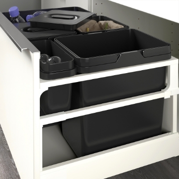 ИКЕА Контейнер для сортировки мусора ВАРЬЕРА, 902.046.20 - Home Club