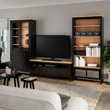 ІКЕА Шафа під телевізор HEMNES ХЕМНЕС, 093.365.69 - Home Club