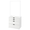 ИКЕА Комод NORDLI НОРДЛИ, 893.368.72 - Home Club