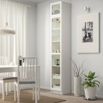 ІКЕА Книжкова полиця з надставкою BILLY БІЛЛІ / OXBERG ОКСБЕРГ, 593.988.52 - Home Club