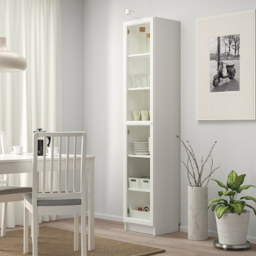 ІКЕА Стелаж BILLY БІЛЛІ / OXBERG ОКСБЕРГ, 393.988.34 - Home Club