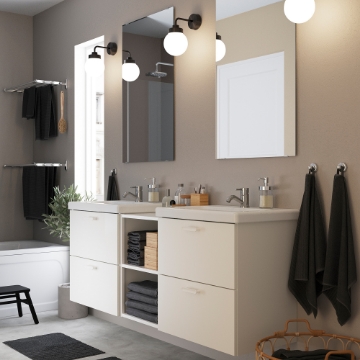 ИКЕА Ванная комната ENHET, 595.475.07 - Home Club