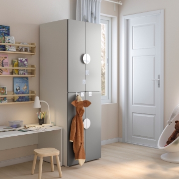 ІКЕА Гардероб SMÅSTAD СМОСТАД / PLATSA ПЛАТСА, 894.304.74 - Home Club