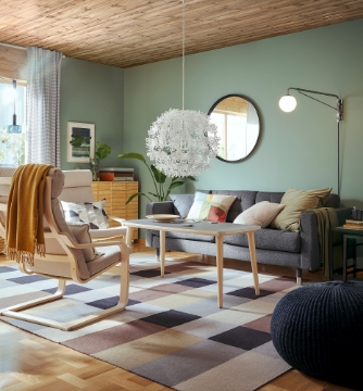 ІКЕА 3-місний диван LANDSKRONA ЛАНДСКРУНА, 592.703.06 - Home Club