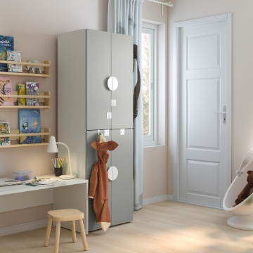 ІКЕА Гардероб SMÅSTAD СМОСТАД / PLATSA ПЛАТСА, 894.263.49 - Home Club