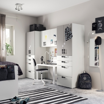 ІКЕА Стелаж SMÅSTAD СМОСТАД, 394.319.23 - Home Club