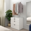 ИКЕА Комод NORDLI НОРДЛИ, 893.368.72 - Home Club, изображение 2