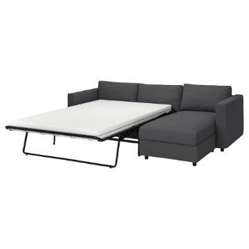 ИКЕА 3-местный диван-кровать с шезлонгом VIMLE ВИМЛЕ, 295.370.72 - Home Club