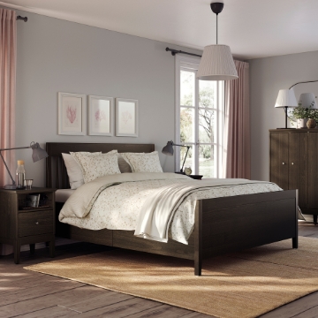 ИКЕА Кровать с выдвижными ящиками IDANÄS ИДАНЭС, 593.922.23 - Home Club