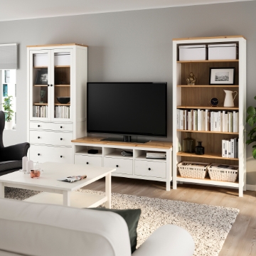 ІКЕА Шафа під телевізор HEMNES ХЕМНЕС, 192.995.71 - Home Club