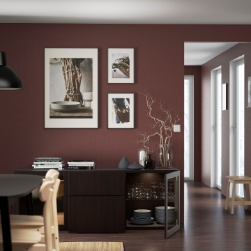 ІКЕА Комбінація з висувними ящиками BESTÅ БЕСТО, 393.251.02 - Home Club
