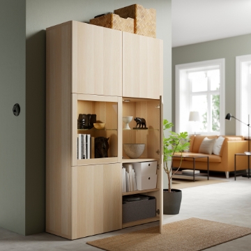 ІКЕА Стелаж BESTÅ БЕСТО, 490.898.16 - Home Club