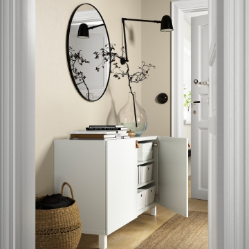 ИКЕА Комбинация с дверцами BESTÅ БЕСТО, 892.098.26 - Home Club