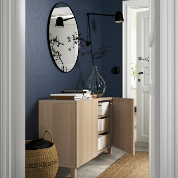 ИКЕА Комбинация с дверцами BESTÅ БЕСТО, 292.098.29 - Home Club