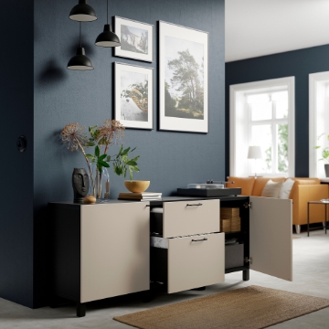 ИКЕА Комбинация с выдвижными ящиками BESTÅ БЕСТО, 594.218.57 - Home Club