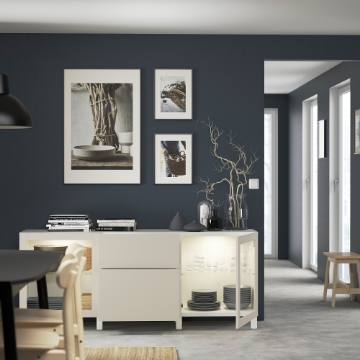 ИКЕА Комбинация с выдвижными ящиками BESTÅ БЕСТО, 894.219.45 - Home Club