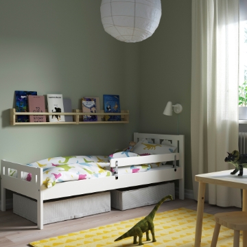ІКЕА Каркас ліжка з рейковою основою KRITTER КРИТТЕР, 691.854.35 - Home Club