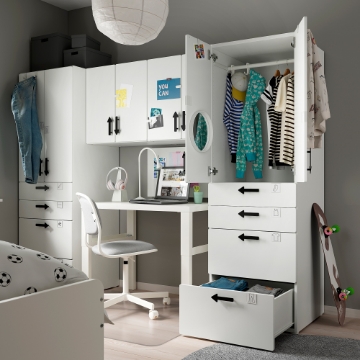 ІКЕА Стелаж SMÅSTAD СМОСТАД, 894.319.30 - Home Club