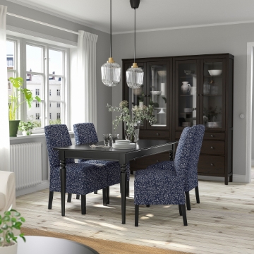 ІКЕА Стіл і 4 стільці INGATORP ІНГАТОРП / BERGMUND БЕРГМУНД, 894.082.70 - Home Club