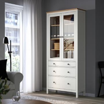 ИКЕА Шкаф с 3 ящиками HEMNES ХЕМНЭС, 504.135.07 - Home Club
