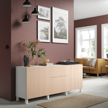 ИКЕА Комбинация с выдвижными ящиками BESTÅ БЕСТО, 894.243.26 - Home Club