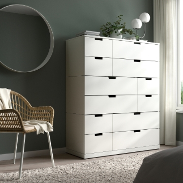 ІКЕА Комод NORDLI НОРДЛІ, 992.394.89 - Home Club