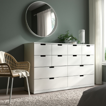 ІКЕА Комод NORDLI НОРДЛІ, 592.394.91 - Home Club