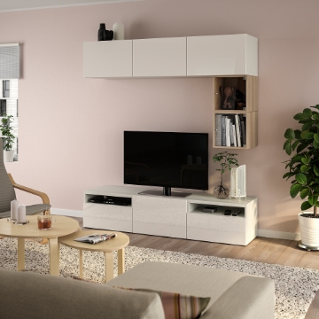 ІКЕА Шафа під телевізор BESTÅ БЕСТО / EKET ЕКЕТ, 094.767.67 - Home Club