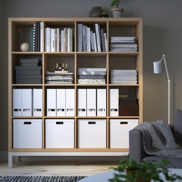 ИКЕА Стеллаж с опорной рамой KALLAX КАЛЛАКС, 894.427.21 - Home Club