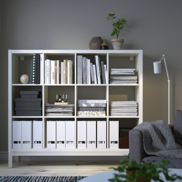 ІКЕА Стелаж з опорною рамою KALLAX КАЛЛАКС, 794.426.94 - Home Club