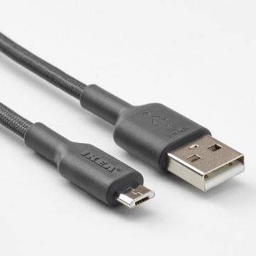 ИКЕА USB-A - USB-micro LILLHULT ЛИЛЛЬХУЛЬТ, 805.275.93 - Home Club