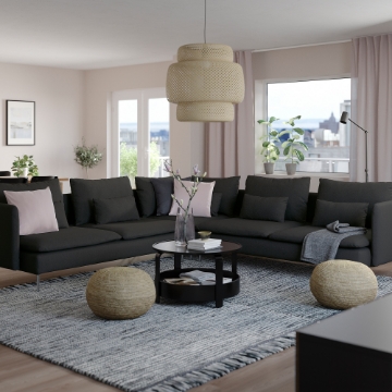 ИКЕА Угловой диван SÖDERHAMN, 494.495.93 - Home Club