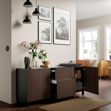 ІКЕА Комбінація з висувними ящиками BESTÅ БЕСТО, 594.402.62 - Home Club