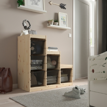 ІКЕА Стелаж з контейнерами TROFAST ТРУФАСТ, 394.779.73 - Home Club