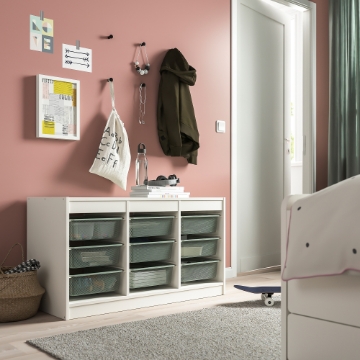 ІКЕА Стелаж з контейнерами TROFAST ТРУФАСТ, 894.803.22 - Home Club
