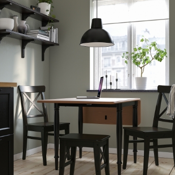 ІКЕА Стіл та 2 стільці DANDERYD ДАНДЕРЮД / INGOLF ІНГОЛЬФ, 594.783.92 - Home Club