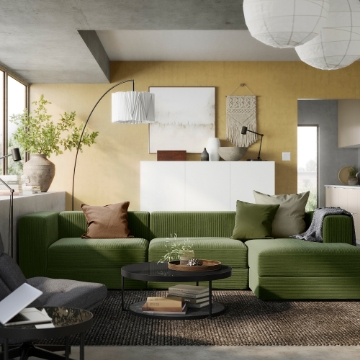 ІКЕА 4-місний модульний диван із шезлонгом JÄTTEBO, 594.851.99 - Home Club