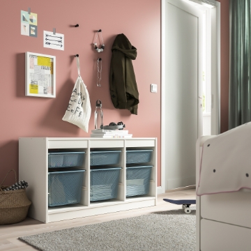 ИКЕА Стеллаж с контейнерами TROFAST ТРУФАСТ, 494.798.39 - Home Club