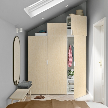 ІКЕА 5-дверна шафа PLATSA ПЛАТСА, 495.009.92 - Home Club