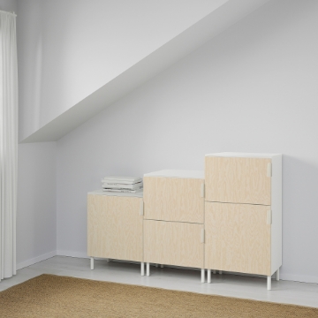 ІКЕА 5-дверна шафа PLATSA ПЛАТСА, 395.009.78 - Home Club