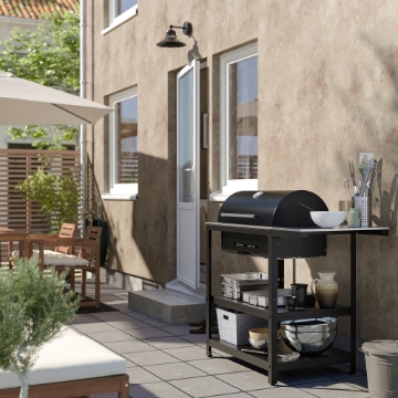 ИКЕА Стол для барбекю с древесным углем GRILLSKÄR ГРИЛЛЬСКЭР, 294.952.13 - Home Club