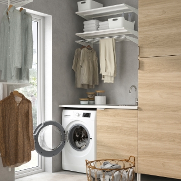 ИКЕА Стиральная машина с сушилкой UDDARP, 805.254.62 - Home Club